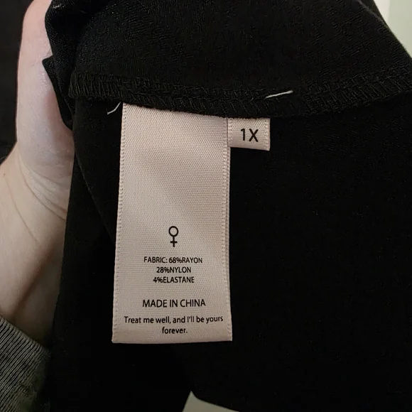 Selkie Caviar Chateau Black Mini Dress - 1X - NWT - Picture 6 of 7